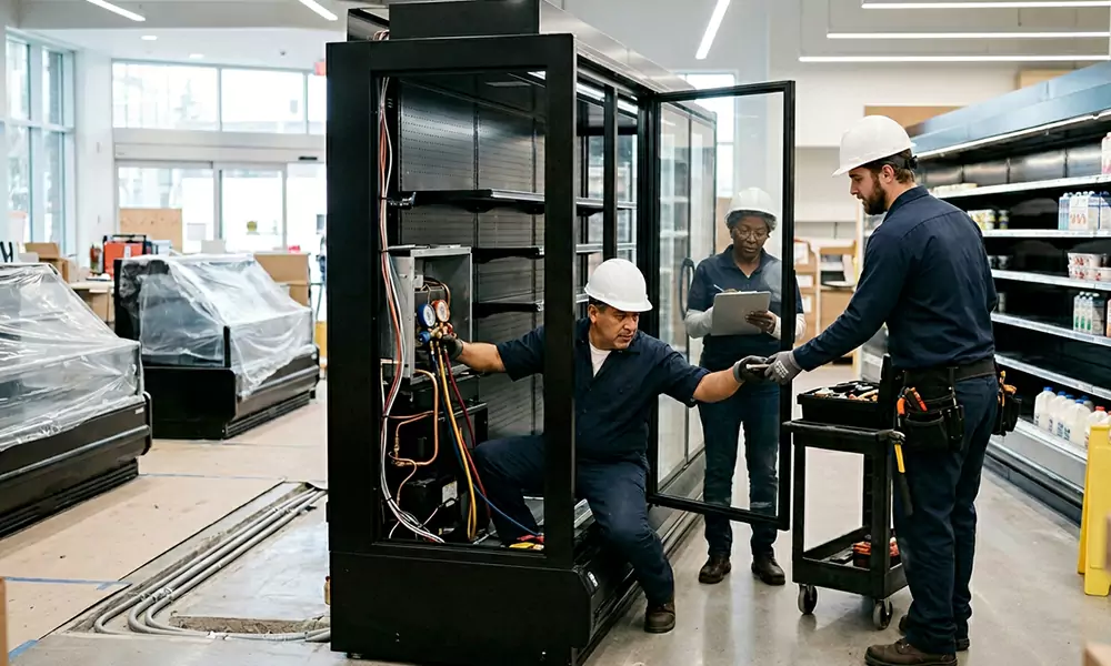 Commercial Refrigeration Installation in Auburn, MA