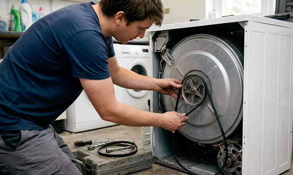 Dryer Belt Replacement in Auburn, MA