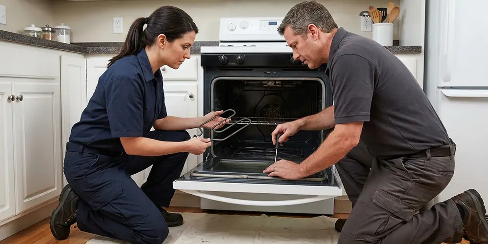 Oven Heating Element Replacement in Auburn, MA