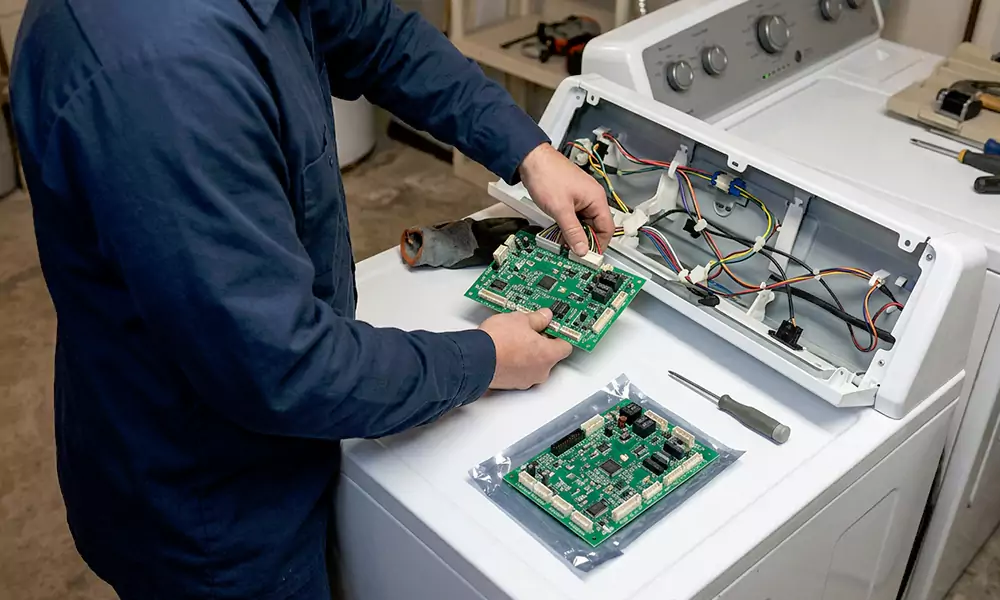 Washer Control Board Replacement in Auburn, MA
