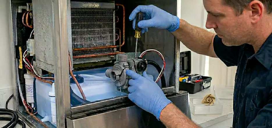 Commercial Ice Maker Water Pump Repair in Auburn