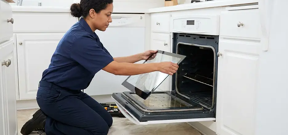 Range Oven Door Glass Replacement in Auburn