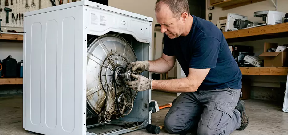 Washer Tub Bearing Replacement in Auburn